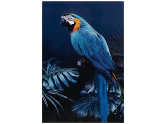 Schubiger M&ouml;bel Bild Blauer Papagei H: 120 cm
