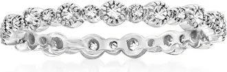 Ross-Simons Diamond Eternity Band in 14kt White Gold