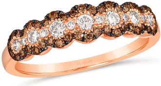 Le Vian Ladies Cremebrule Rings set in 14K Strawberry Gold