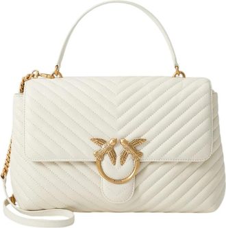 Pinko Stijlvol Buitenkant Jas - Dames - Handtassen - Wit - ONE Size - Tassen