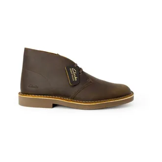 Clarks Schoenen, Heren, Bruin, 44 EU, Leer, Leren Enkellaarsjes met 2 cm Hak