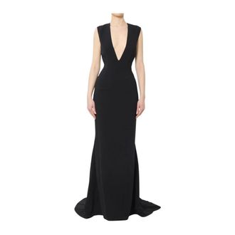 Solace London Dames, Jurken, Zwart, Maat: XS Poliester