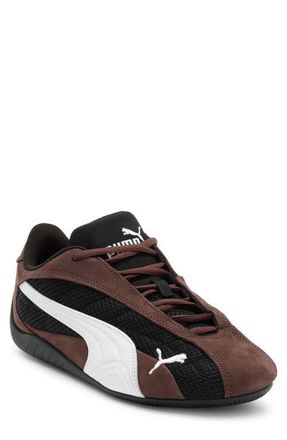 Puma Speedcat Plus Sneaker in Chocolate Brown/Puma Black at Nordstrom, Size 10.5