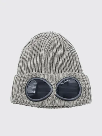 C.P. Company C. P. COMPANY Ribbed Wool Goggle Beanie with Turn-Up Cuff