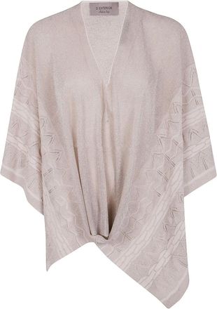 D.exterior D. EXTERIOR Embroidered Luc Cape