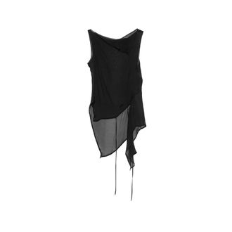 Paloma Wool Sato Top - female - PALOMA WOOL - Sleeveless Tops - Black - M - Tops