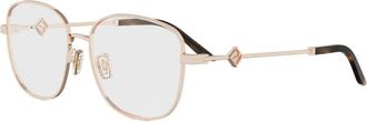 Fendi Brillen - Dames - Brillen - Geel - 56 MM - Accessoires
