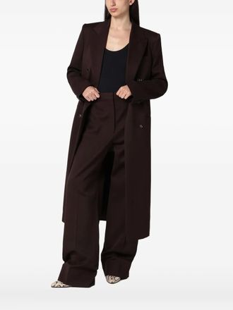Stella McCartney double-breasted coat - Brown