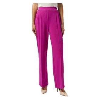 Joseph Ribkoff Dames, Broeken, Roze, Maat: L Leer