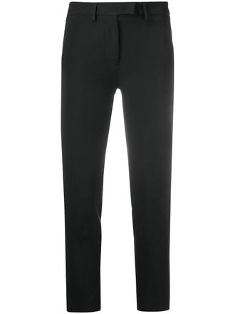 Blanca Vita cropped tailored trousers - women - Polyester/Spandex/Elastane - 48 - Black