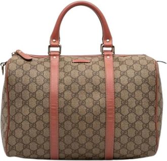 Gucci Pre-owned Weekend Bags, female, Brown, Size: ONE SIZE Pre-owned Weekend Bag