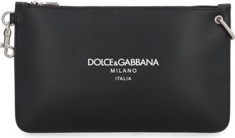 Dolce & Gabbana Black Logo Small Crossbody Bag