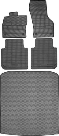 OEM Juego De Alfombrillas De Goma Para Coche Y Maletero Para Skoda Superb Iii Liftback (2015-2020)