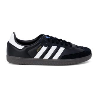 adidas Samba OG - Heren - Sneakers - Zwart - 45 1/3 EU - Leer - Schoenen
