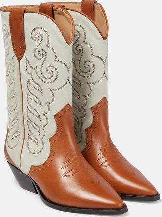 Isabel Marant Duerto embroidered leather boots