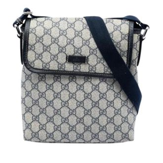 Gucci Pre-owned Cross Body Bags, female, Beige, Size: ONE SIZE Pre-owned Canvas Crossbody Bag