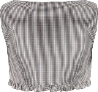 Miu Miu Biancocacao Exterior: Cotton Maglieria Sweater