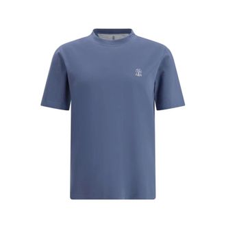 Brunello Cucinelli Uomo, Top, Blu, M, new