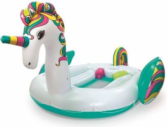 Bestway Isla Gigante Unicornio 590x404 Cm 43228