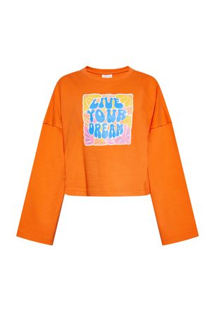 Izia Sweatshirt Dames oranje