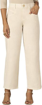 Wit & Wisdom Wit & Wisdom Blanched Almond High Rise Barely Barrel Jean