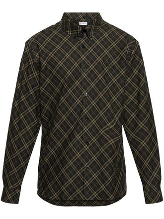 Burberry Camicia a quadri - Marrone