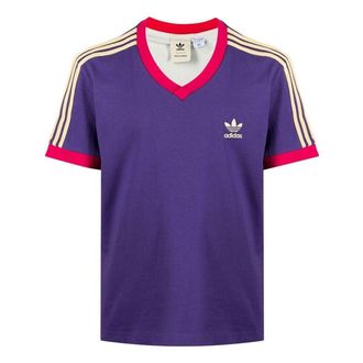 adidas x Wales Bonner 70s V-Neck Tee Unity Purple GV1315