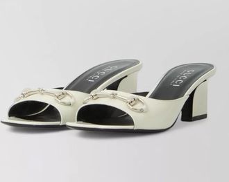 Gucci leather mule sandals