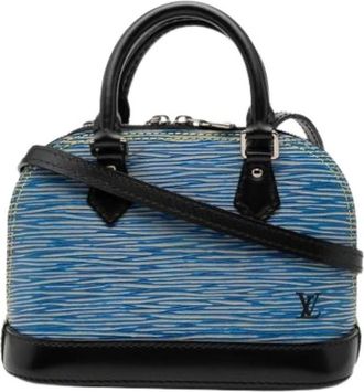 Louis Vuitton Pre-owned Mini Bags, female, Blue, Size: ONE SIZE Pre-owned M41578 Handbag