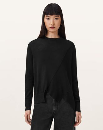 AllSaints Isla Crew Neck Merino Jumper