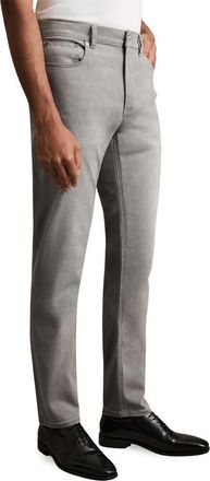 Reiss Picton Slim Fit Jeans in Light Washed Grey at Nordstrom, Size 32