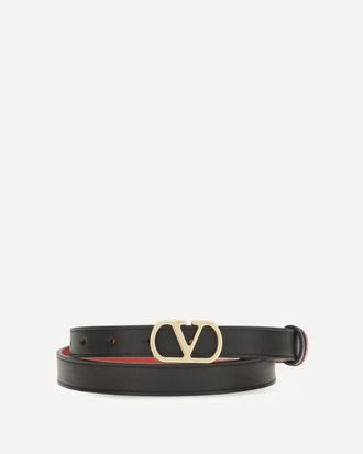 Valentino Garavani Reversible VLogo Signature Belt Female 75