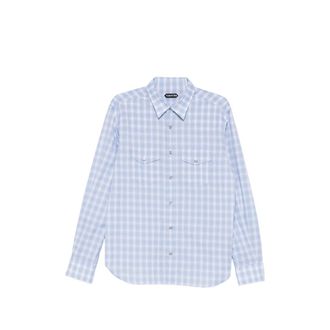 Tom Ford Chest-pocket Checked Shirt