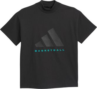 adidas Basketball Graphic T-shirt Asia Sizing Black JN6073