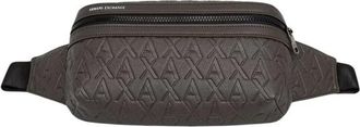 A|X Armani Exchange Liam Belt Bag - Heren - Heuptassen - Bruin - ONE Size - Leer - Tassen
