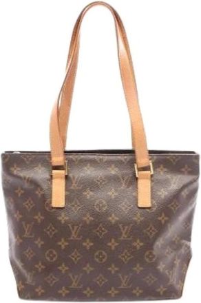 Louis Vuitton Pre-owned Shoulder Bags, female, Brown, Size: ONE SIZE Pre-owned Canvas Shoulder Bag
