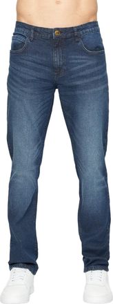 Crosshatch Heren Svelte Stretch Jeans (Donkere wasbeurt)