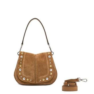 Gianni Chiarini Helena Round Shoulder Bag - female - Gianni Chiarini - Shoulder Bags - Beige - ONE SIZE - Bags