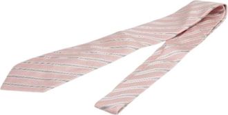 Louis Vuitton Pre-owned Cravat - Heren - Vintage Accessoires - Roze - ONE Size - Vintage