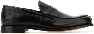 Churchs Black Leather Pembrey Loafers
