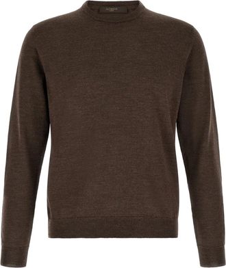 Zanone Hombre, Jerseys, Marr&oacute;n, Talla: L