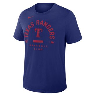 Nike Texas Rangers Authentic Collection Early Work Nike Mens Dri-FIT MLB T-Shirt in Blue | 034J47XTER-HXK