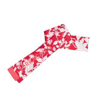 Ferragamo Ferragamo Dragon Print Narrow Strap Silk Headband