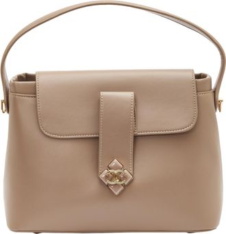 Usha Handtas Dames donkerbeige