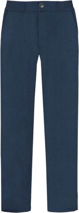 MC2 Saint Barth Broeken - Heren - Straight fit broeken - Blauw - L - Leer - Broeken