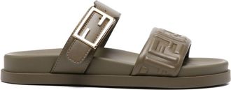 Fendi Fendi Feel Leather Sandals