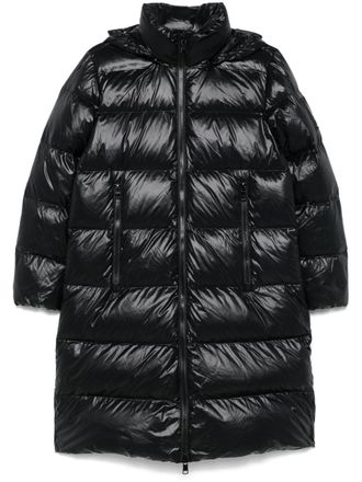 A|X Armani Exchange Icon Project coat - women - Duck Feathers/Polyamide/Duck Down/Polyamide - M - Black