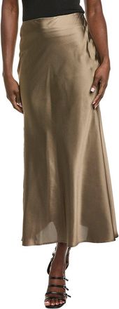endless rose Satin Bias Maxi Skirt