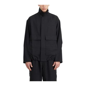 Yohji Yamamoto Hombre, Chaquetas, Negro, Talla: L