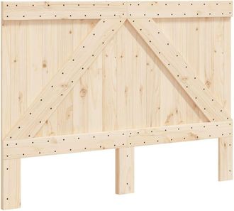 vidaXL Headboard 140x104 cm Solid Wood Pine Vidaxl